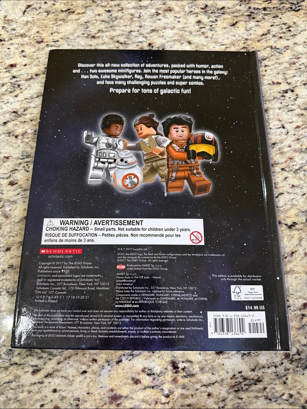 LEGO Star Wars Adventures in the Force Activity Book LEGO Building New